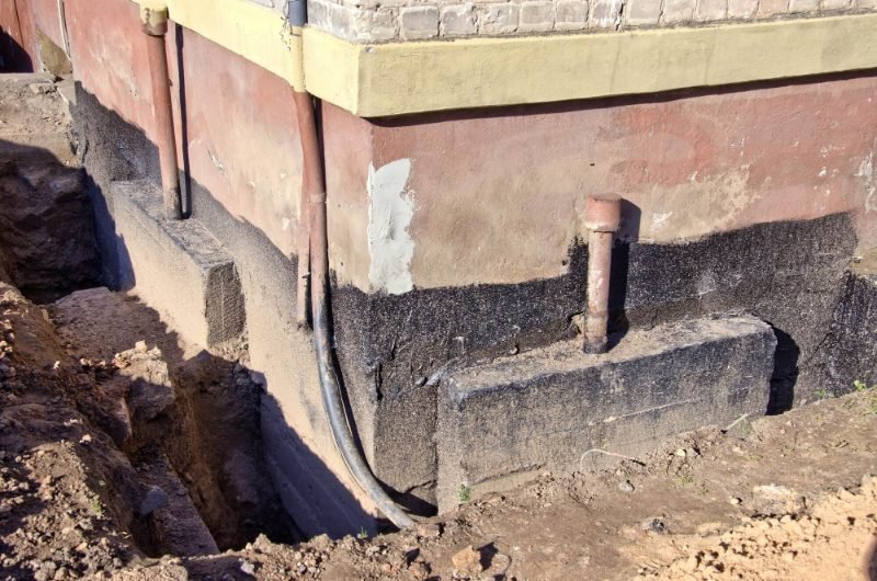 foundation repair project in Fort Worth