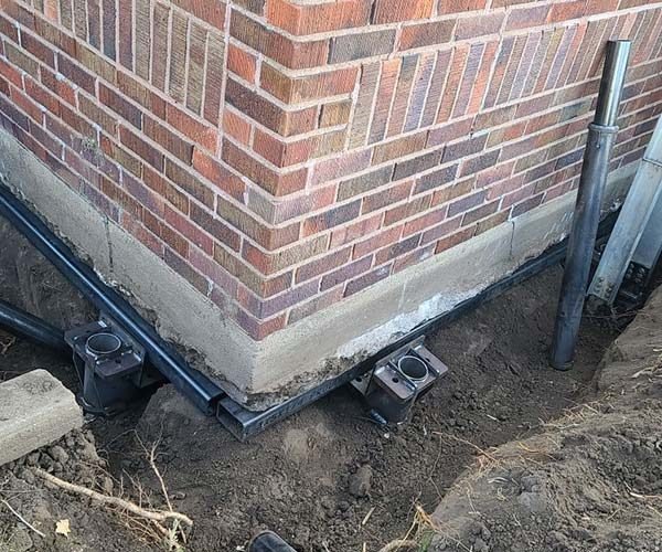 foundation repair project in Fort Worth