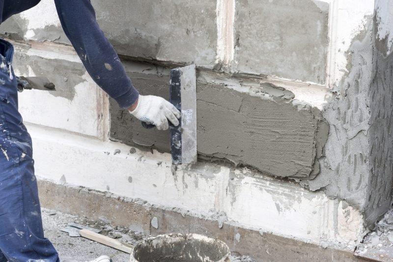foundation repair project in Fort Worth